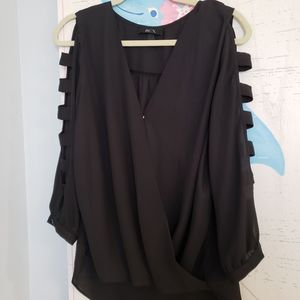 Bcx black blouse